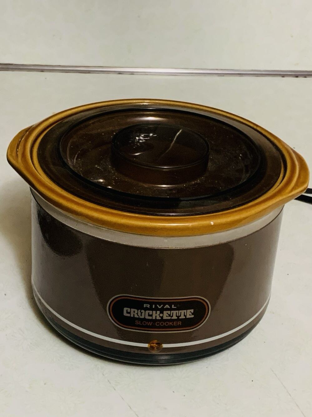 Vintage Rival Crock-Ette Crock Pot Slow Cooker Heating Base Warmer 1 Qt Mod 3200